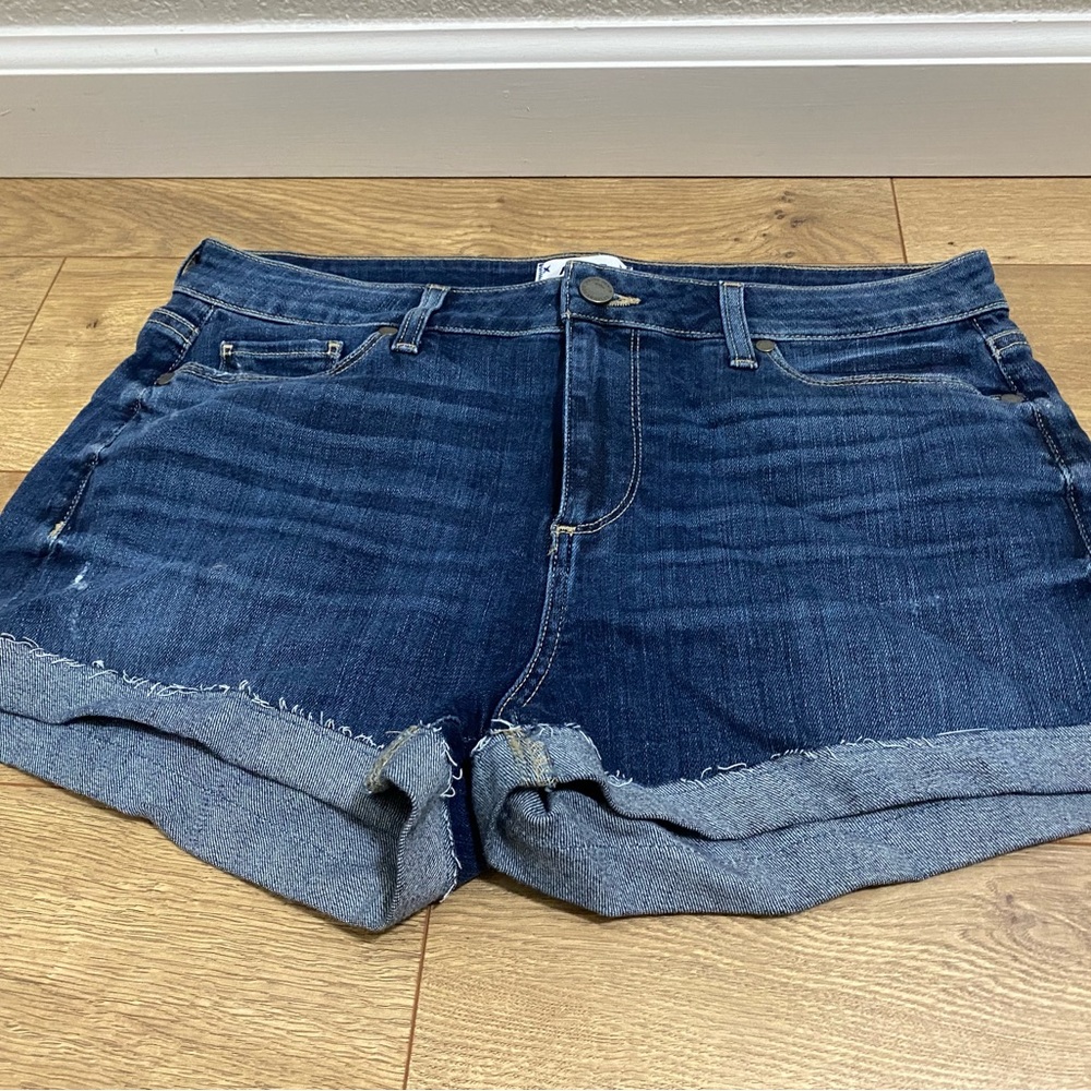 Paige Denim Short Roll Cuff